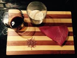 Ricetta tonno fresco panato in salsa di soia e con semi di sesamo ingredienti