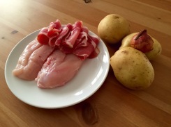 Pollo al forno con bacon, ingredienti