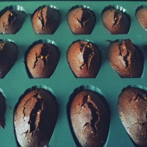 Madeleines senza glutine: un assaggio di autunno con cacao e nocciole senza lattosio scuola di cucina gluten free travel and living ricetta 